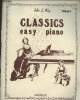 Classics, easy piano Volume 1. Philip John L.
