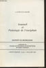 Sommeil et pathologie de l'enc&eacute;phale- Rapport de neurologie pr&eacute;sent&eacute; au congr&egrave;s de Psychiatrie et de neurologie de langue fran&ccedil;aise LXXXVIIIe session, ...