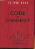 Code de commerce- Edition 2002. Chaput Yves