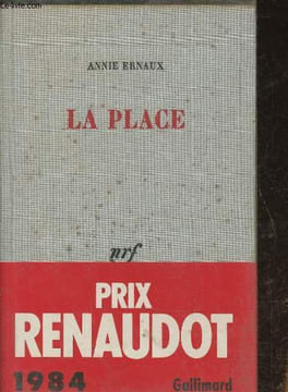 La place. Ernaux Annie