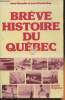 Brève Histoire du Québec. Hamelin Jean, Provencher Jean