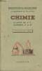 Chimie - Classes de 2e C, Moderne, C' et M- Programme du 19 juillet 1957. Lamirand J., Joyal M.