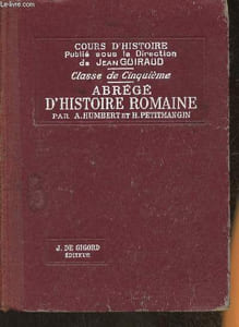 Abrégé d'Histoire Romaine 5ème