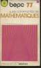 Recueil annuel de sujets d'examen- Mathématiques B.E.P.C. 77. Collectif