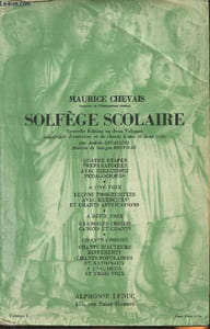 Solfège scolaire 1er volume: 31 leçons