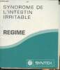 Syndrome de l'intestin irritable- Régime- Fiches à remplirs par le médecin. Collectif