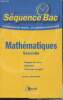 "Mathématiques Seconde (Collection ""Séquence Bac"")". Lebas Sébastien
