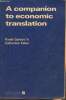A companon to economic translation. Guivarc'h Paule, Fabre Catherine