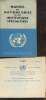 Manuel de l'organisation des Nation Unies et des institutions spécialisées. Collectif