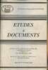 Etudes & documents- Actes du Colloque sur le Droit et l'accès à la terre en milieu rural 23-24-25 Janvier 1989- Revue du centre Ivoirien de recherche ...
