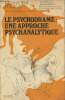 Le psychodrame: une approche psychanalytique. Basquin M.,Dubuisson P.,Samuel-Lajeunesse B.,etc
