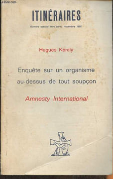 Itinéraires n°spécial hors série Novembre 1980- Enquête sur un organisme au-dessus de tout soupçon-Sommaire: L'affaire Chilienne: Premiers pas dans la ...
