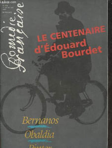 Comédie Française n°161- 1er Octobre 1987-Sommaire: Bernanos l'écran par Michel Estève- Le reflet par Philippe Boucher- Edouard Bourdet 1887-1945: Il y a cent ans naissait Edouard Bourdet par Marie-Odile Descolas- Edouard Bourdet et la Comédie Française-