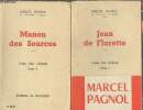 L'eau des collines Tomes I et II (2 volumes)- Jean de Florette + Manon des sources. Pagnol Marcel