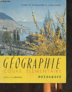 Géographie, cours élémentaire