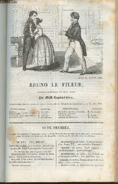 Bruno le fileur- Comédie-Vaudeville en 2 actes. Cogniard Frères