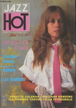 Jazz hot n°403- 49e année- Septembre 1983-Sommaire: Les saisons d'Ornette Coleman- Richie Lee Jones: Une fille au dessus du volcan- Ella Fitzgerald- ...