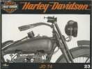 Fascicule Harley-Davidson motor cycles n°23- JD 74-Sommaire: JD 74: un pari sur les émotions pour sortir d'une mauvaise passe- Caractéristiques ...