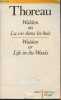 Walden ou la vie dans les bois (Walden or life in the woods) (Collection bilingue des classiques étrangers). Thoreau Henry David