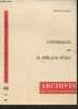Archives des lettres modernes, études de critique et d'histoire littéraire, n°46- 1962 (6) Lorenzaccio ou la difficulté d'être. Masson Bernard