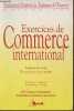 Exercices de commerce international- Brevet de technicien supérieur. Tardivel Paul