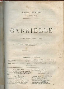 Gabrielle- comédie en 5 actes, en vers