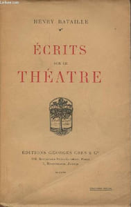 Ecrits sur le théâtre