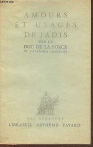 Amours et usages de Jadis
