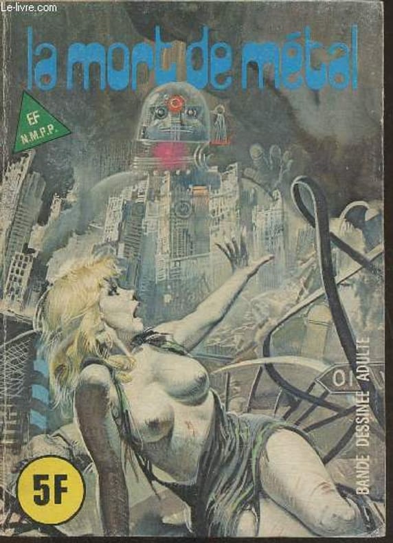 Collectif - La mort de métal n°46- bande dessinée adulte - Livre Rare Book