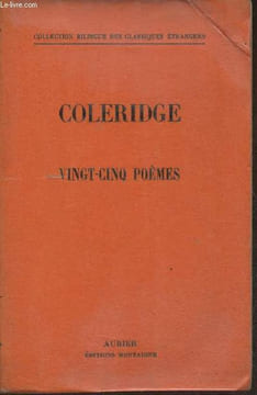 Coleridge- Vingt-cinq poèmes. Coleridge, D'Hangest Germain