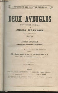 Les deux aveugles, bouffonerie musicale