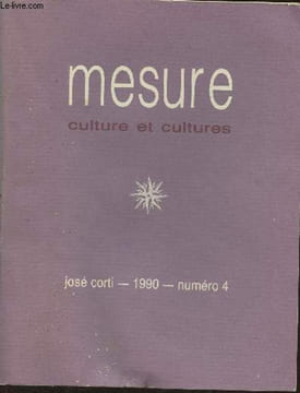 "Mesure, culture et cultures n°4- 1990-Sommaire: Sous l'oeil des barbares- Les ""inégalités culturelles"" ou ""la vie sans les oeuvres"" par Danièle ...