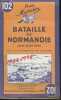 Réimpression de la carte historique de 1947 de la bataille de Normandie Juin-Aout 1944 n°102. Collectif