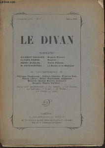 Le divan n°77- 14ème année- Mars 1922