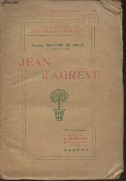 Jean d'Agrève- Aube, midi, soir, nuit. Vte De Vogue E.-M.