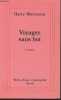 Voyages sans but. Martinson Harry