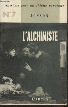 L'alchimiste- comédie en cinq actes. Jonson Ben