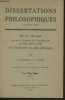 Dissertations philosophiques- Plus de 300 sujets du BAC en 1938, 1939 et 1940- 120 dissertations ou plans développés. Foulquié P., Texier A.