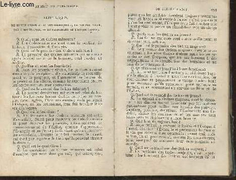 Abrégé de catéchisme de persévérance ou Exposé historique, dogmatique, moral et liturgique de la religion depuis l'origine du monde jusqu'à nos jours. ...