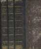 La Sainte Bible- Traduction de M. De Genoude sous les auspices du clergé de France Tomes I, II et III (3 volumes). Abbé Juste, Mgr L'archevèque de ...
