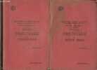 Précis d'histologie Tomes I et II (2 volumes) Histologie générale+ histologie des organes. Carnot P. Bariéty M., Dr. Champy Ch.
