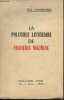 La politique littéraire de François Mauriac. Vandromme Pol