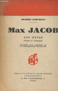 Max Jacob- Son oeuvre portrait et autographe