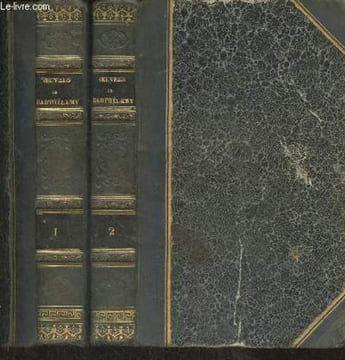 Oeuvres de Barthélemy et Méry Tomes I et II (2 volumes)- Napoléon en Egypte, Waterloo, Le fils de l'homme, Les douze journées/ Némésis. Barthélemy, ...