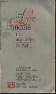 Le livre Français 1972 année internationale du livre