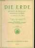 Die erde Zeitschrift der gessellschaft für erdkunde zu Berlin 107. Jahrgang 1976, heft 1. Jensch-Berlin Georg