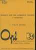 Observatoire permanent du logement de l'agglomération Bordelaise n°21- Janvier 1984- Enquête sur les logements vacants à Bordeaux 1. Enquête physique. ...