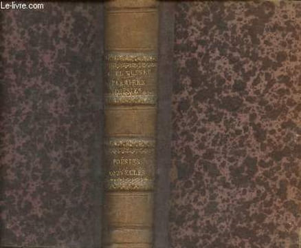 Premières poésies 1820-1835. De Musset Alfred