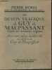 Le destin tragique de Guy de Maupassant d'apr&egrave;s des documents originaux. "Borel Pierre, ""Petit bleu"""