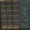 Les Trois Rome, journal d'un voyage en Italie Tomes II, III et IV (3 volumes). Abbé Gaume J.